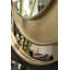 Eclisse Flat Metal Beveled Wall Mirror