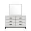 Commode côtière moderne à 6 tiroirs