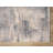 Canvas Mayflower – Modern Blue Abstract Rug with Brushed Texture-1687459570