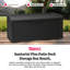 Banc de rangement en plastique Santorini