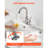 Single Handle Sink Faucet Kitchen Faucet Brushed Nickel Single Handle
