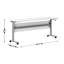 Table de formation commerciale avec structure en acier et pieds en T-1453849558-1453849559-1461762724