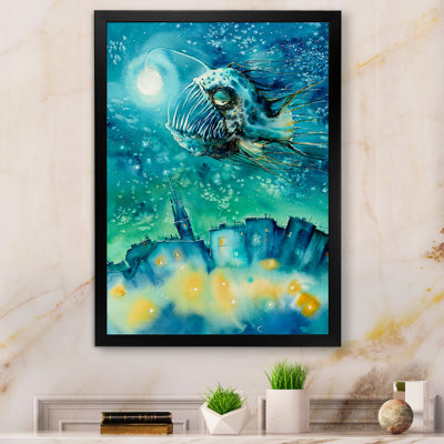 Frightening Sea Creature Angler Fish " Frightening Sea Creature Angler Fish "