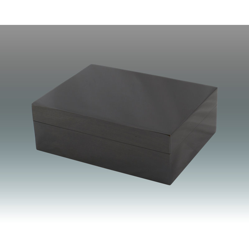Solid Wood Decorative Box, Gray