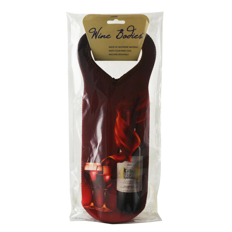 Neoprene Insulated Wine Bottle Holder Carrier