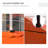 292cm Lighted Tilt Beach Parasol