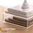 2-Pack Paper Organizer For Desk, Acrylic Stackable Letter Tray, Transparent Paper Tray