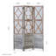 Allsup 120cm W x 170cm H 3 - Panel Folding Room Divider