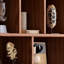 Bibliothèque sur pied en bois