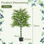 125cm Faux Bamboo Plant