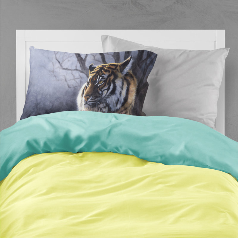 Taie d’oreiller tiger bengal