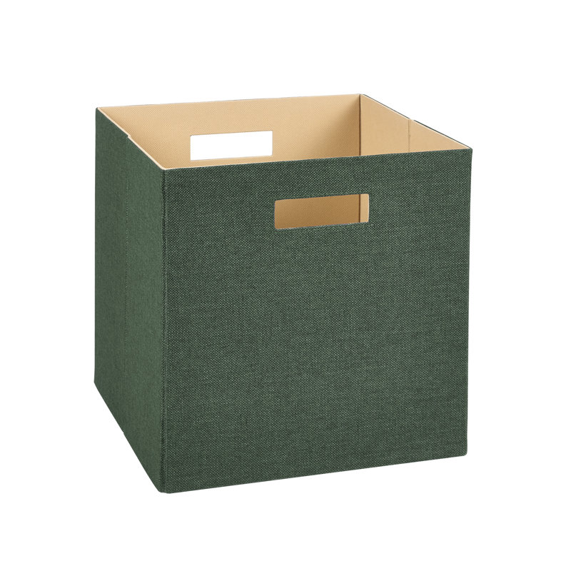 Decorative Storage Large Fabric Drawer Cube by ClosetMaid 33cm, Green
