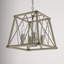 Lustre géométrique à 4 lumières Aspenn