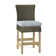 Sag Harbor 28" Patio Bar Stool with Cushion (Set of 2)