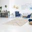Nikki Geometric Shag Area Rug-1700792913