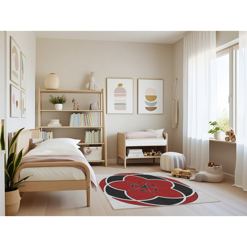 Tapis rouge Brunhilde, Rectangle 4 pi x 6 pi