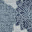Tapis bleu / gris en polypropylène tissé à la machine Ovidijus-1481009551