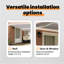 VidaXL 450cm W x 350cm D Polyester Cover Retractable Patio Awning