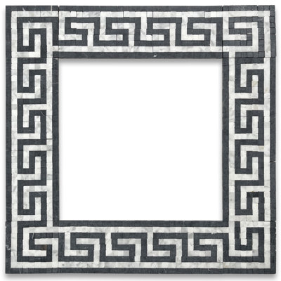 3.5 in. x 11 in. Polished Marble Tile