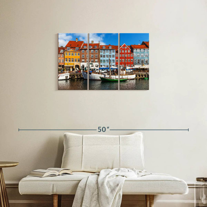 Quai Sebbie Nyhavn, H 20 po x l 33 po