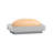 Multi-Purpose Drainage Soap Holder Tray, Stylish Bar Soap Dish For Bathroom, Kitchen, Laundry Room Countertops White