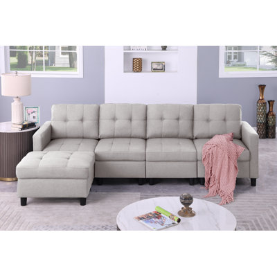 Kentrell Modular Sofa With Ottoman