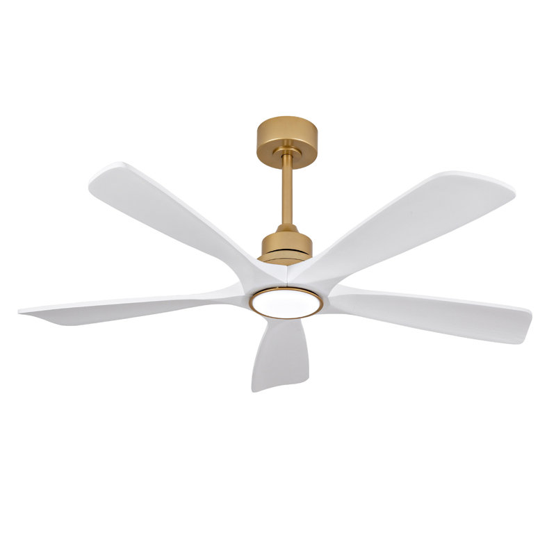 Hot vente ventilateurs de plafond d'intérieur de 52 pouces avec lumières et télécommande