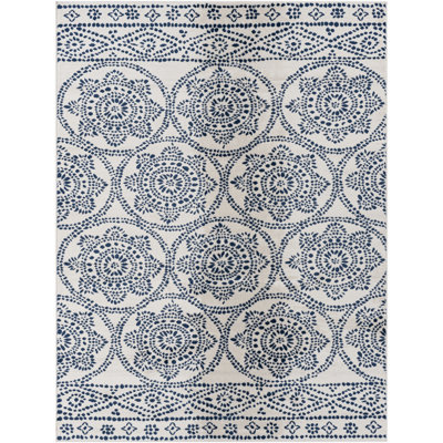 Addilee Damask Indoor Rug