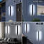 Matte Black Integrated LED Outdoor Sconce