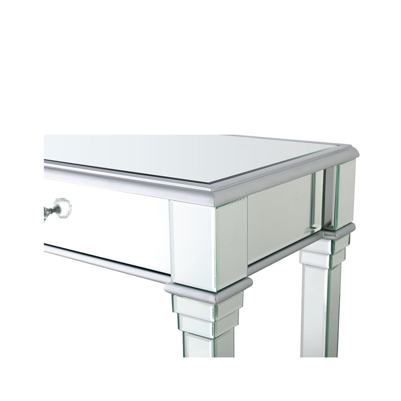 Jessee 120.5cm Glass Top Console Table