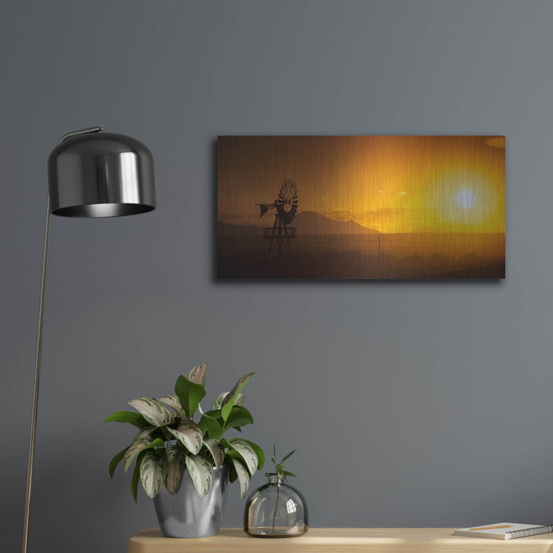 «Panorama Sunset No 2» par istvan nagy, H 12 po x l 24 po