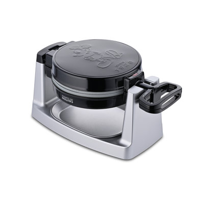 Mickey Mouse Waffle And Donut Maker With Removable Plates