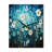 Turquoise Tranquility VIII - Abstract Landscape Wall Clock-99630675