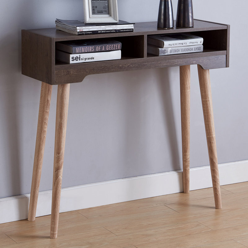 91.4cm Console Table, Walnut Oak