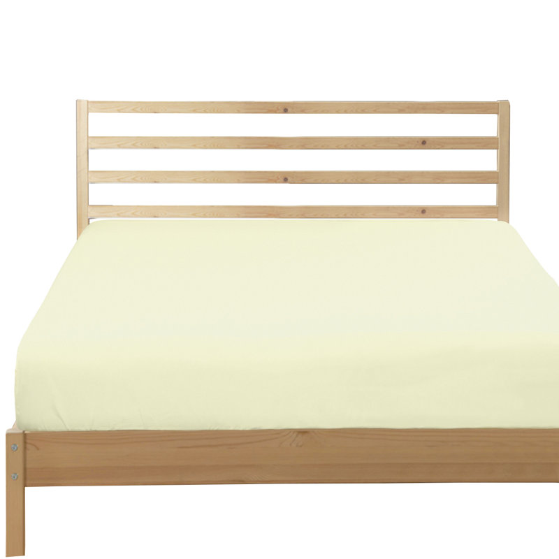 Microfiber Fitted Sheet, California King, Ivory