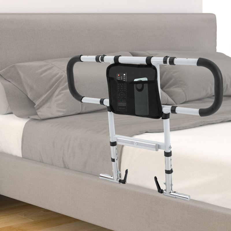 20.86'' W Foldable Bedside Grab Bar Bed Assist Rail