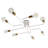 8 Lights Flush Mount