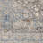 Skagway Oriental Machine Woven Polyester Area Rug in Slate-679758553