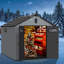 XWT013-1 Remise de rangement en plastique 8 * 10Ft pour grand jardin-121324703