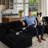 5-Piece Upholstered Corduroy Sectional-1071226070