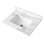 31 Inch White Bathroom Vanity Top With Rectangular Sink - 4" Backsplash 31" & Finish Design