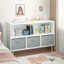 Bibliothèque pour enfants avec tiroirs en tissu pliables, présentoir à livres pour enfants, armoire de rangement pour jouets-129677189