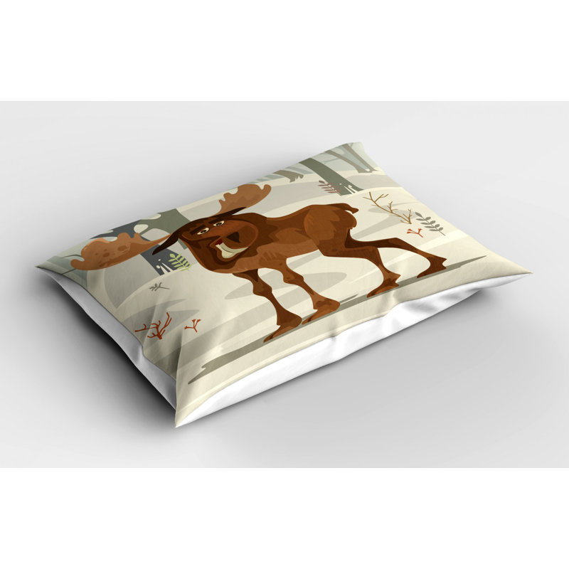 Forest Polyester Sham Set, King
