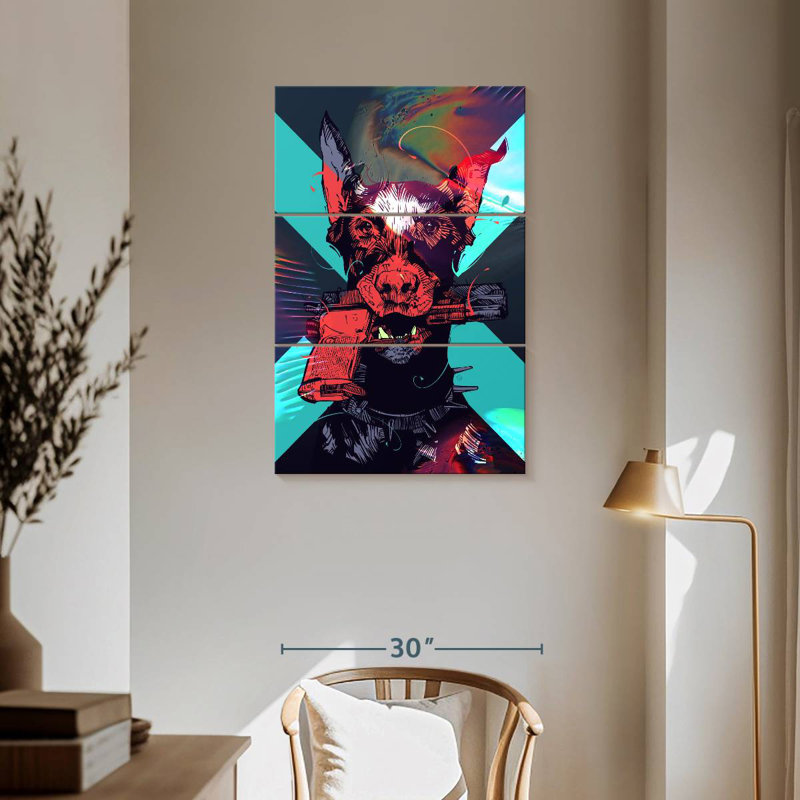 Dobergun Brampt, H 57 po x l 36 po