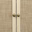 Armoire à 4 portes avec 1 tiroir, 4 tablettes intérieures réglables, armoire de rangement-253981943