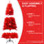 Arbre de Noël rouge 7 pi-1914636853