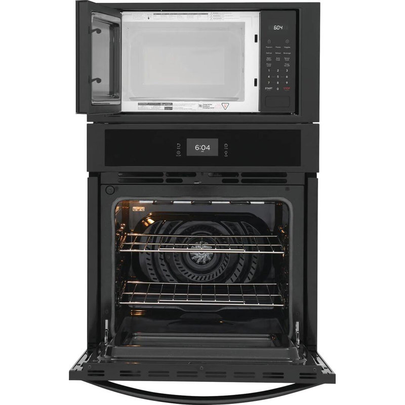 Frigidaire 27" Electric Wall Oven/Microwave Combination, Black