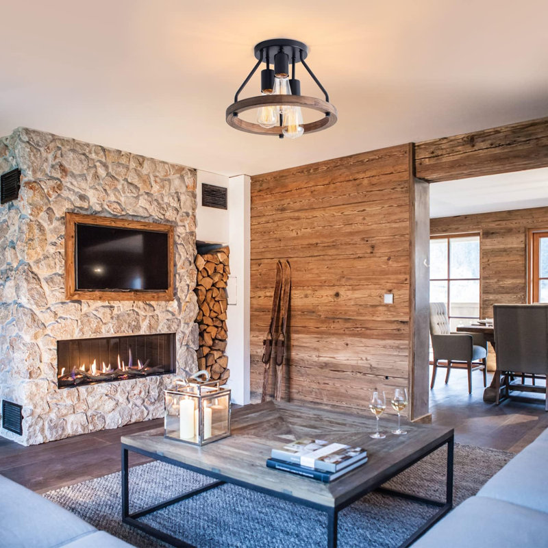 Flat Mounted Ceiling Lighting Fixtures