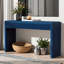 Console rustique avec 3 tiroirs, table d'entrée pour le salon, couloir-993043643