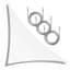 Voile d'ombrage en triangle Amgo-111680038-111680045